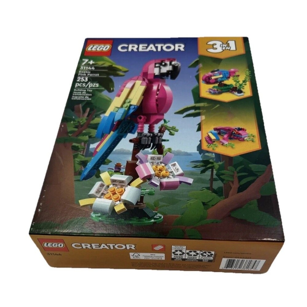LEGO Creator 31144 Exotic Pink Parrot 3 in 1 New Sealed in Box